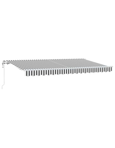 Tenda Retrattile Antracite 400 x 200 cm Tessuto