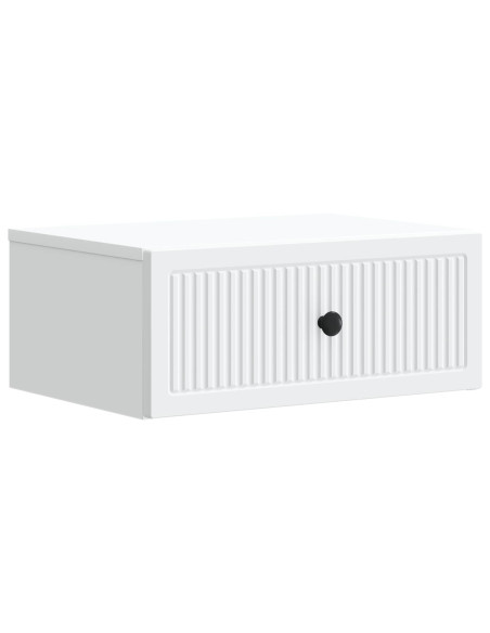 Armadio da Notte con cassetto 2 pcs Bianco 49 x 34,5 x 20 cm