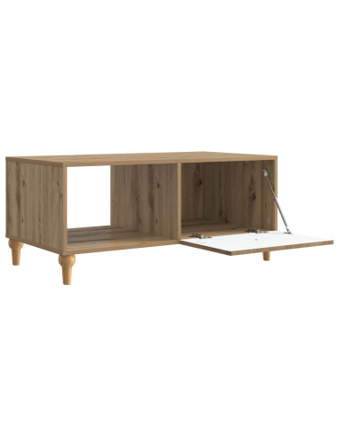 Tavolino da salotto Rovere Artigianale 90 x 50 x 40 cm