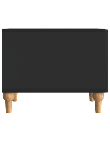 Tavolino da salotto Nero 49 x 50 x 40 cm Legno ingegnerizzato