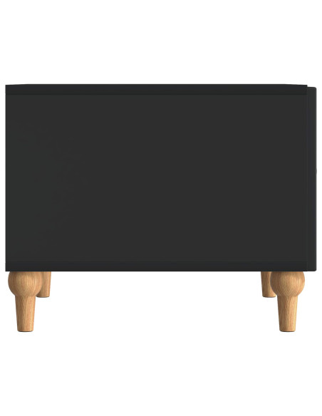 Tavolino da salotto Nero 49 x 50 x 40 cm Legno ingegnerizzato