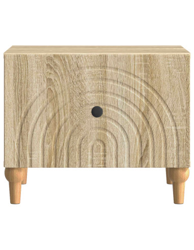 Tavolino da salotto con cassetto Rovere Sonoma 49 x 50 x 40 cm
