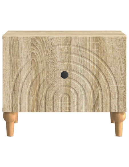 Tavolino da salotto con cassetto Rovere Sonoma 49 x 50 x 40 cm