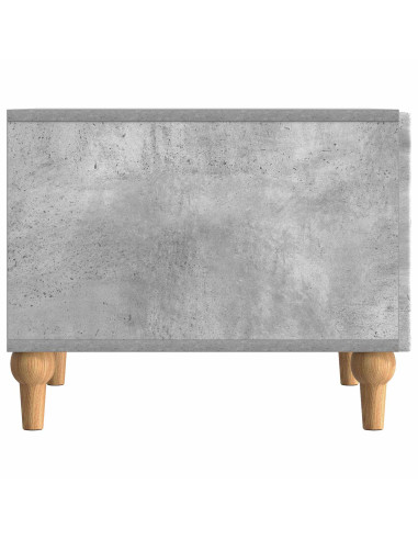 Tavolino da salotto con cassetto Grigio Cemento 49 x 50 x 40 cm