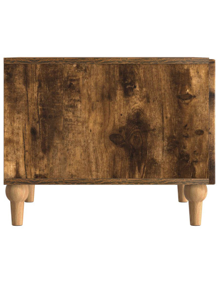 Tavolino da salotto con cassetto Rovere Fumo 49 x 50 x 40 cm