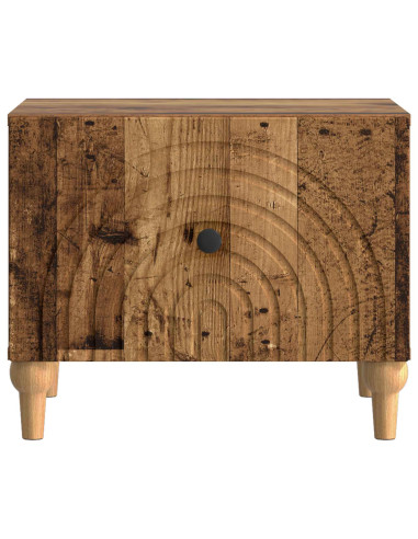 Tavolino da salotto con cassetto Legno antico 49 x 50 x 40 cm