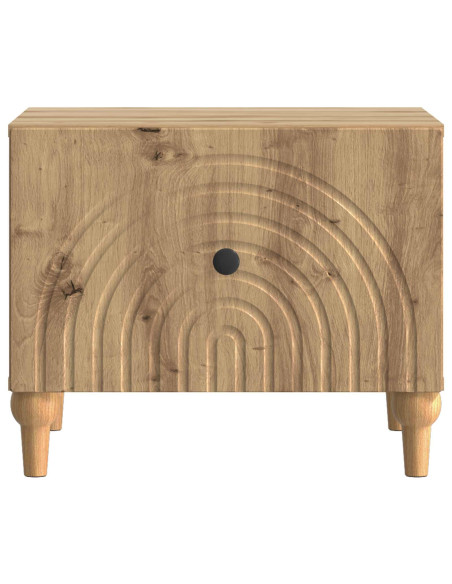 Tavolino da salotto Rovere Artigianale 49 x 50 x 40 cm