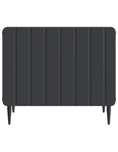 Tavolino da salotto Nero 49 x 50 x 42 cm Legno ingegnerizzato