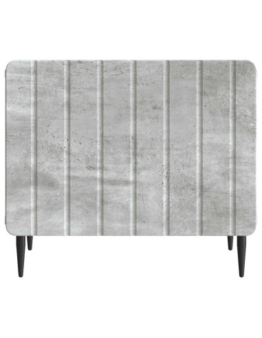Tavolino da salotto con cassetto Grigio Cemento 49 x 50 x 42 cm