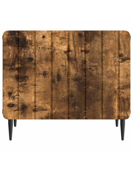 Tavolino da salotto con cassetto Rovere Fumo 49 x 50 x 42 cm