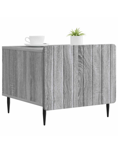 Tavolino da salotto con cassetto Grigio Sonoma 49 x 50 x 42 cm