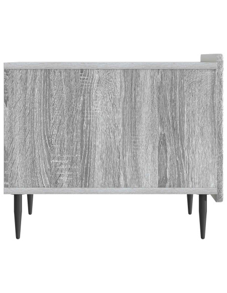 Tavolino da salotto con cassetto Grigio Sonoma 49 x 50 x 42 cm