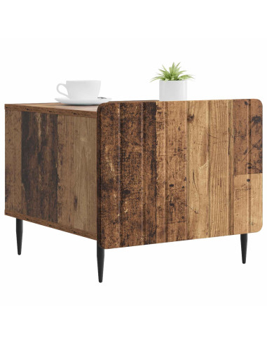 Tavolino da salotto con cassetto Legno antico 49 x 50 x 42 cm