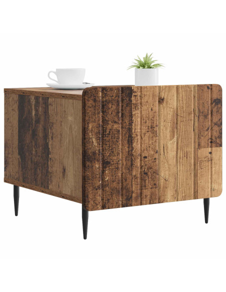 Tavolino da salotto con cassetto Legno antico 49 x 50 x 42 cm