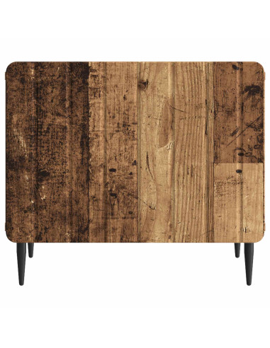 Tavolino da salotto con cassetto Legno antico 49 x 50 x 42 cm