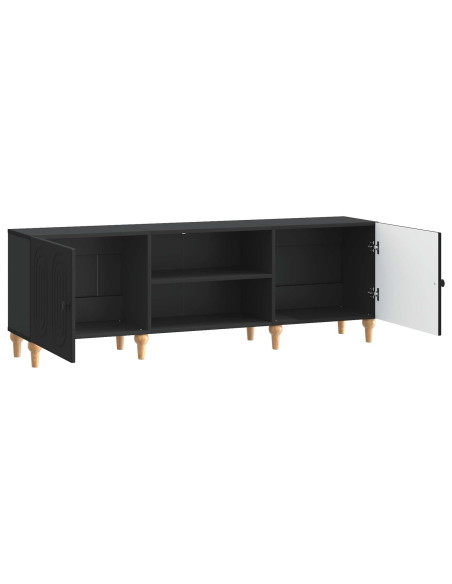 Mobile TV Nero 150 x 31 x 50 cm Legno ingegnerizzato