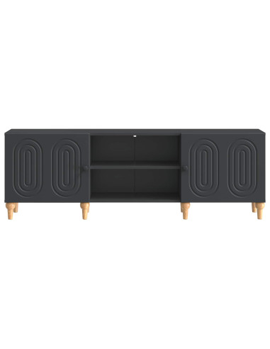 Mobile TV Nero 150 x 31 x 50 cm Legno ingegnerizzato