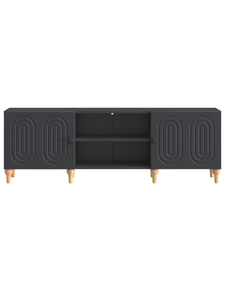 Mobile TV Nero 150 x 31 x 50 cm Legno ingegnerizzato