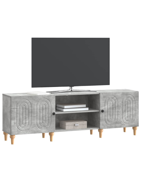 Mobile TV Grigio Cemento 150 x 31 x 50 cm Legno ingegnerizzato