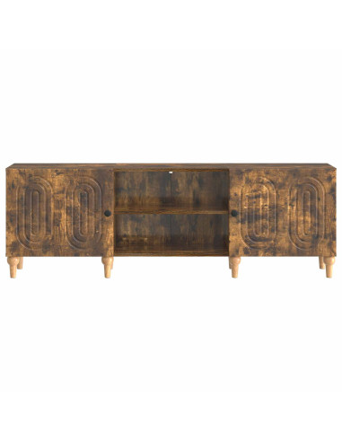 Mobile TV Rovere Fumo 150 x 31 x 50 cm Legno ingegnerizzato