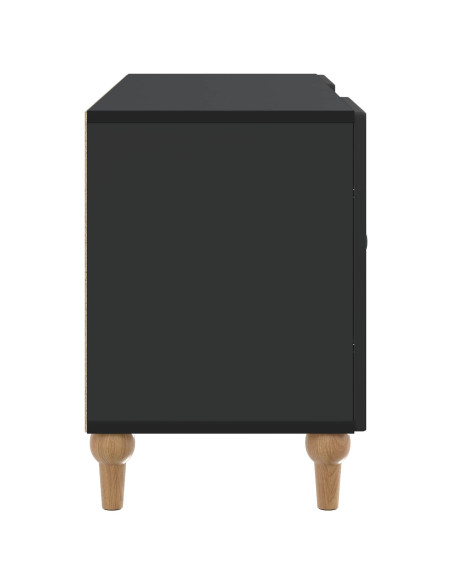 Mobile TV Nero 102 x 34,5 x 50 cm Legno ingegnerizzato