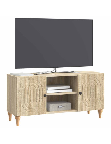 Mobile TV Rovere Sonoma 102 x 34,5 x 50 cm Legno ingegnerizzato