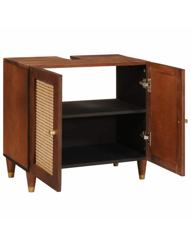 Armadio sottolavello Marrone 62 x 33 x 58 cm Legno multistrato