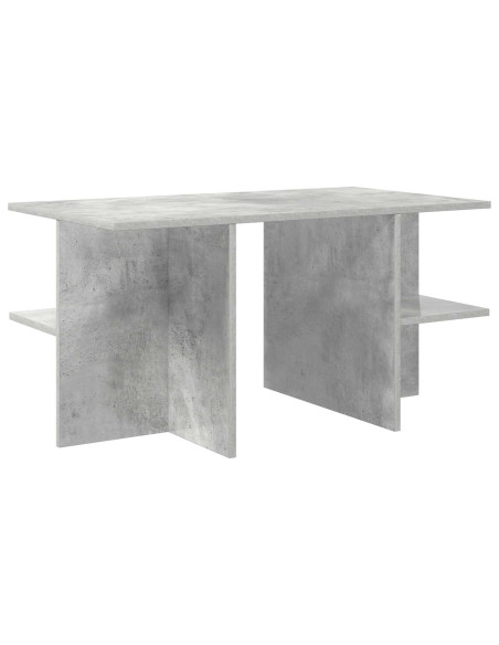 Tavolino da salotto Grigio Cemento 87 x 50 x 45 cm