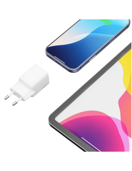 POWERPLUS 35W DUAL PORT WALL CHARGE