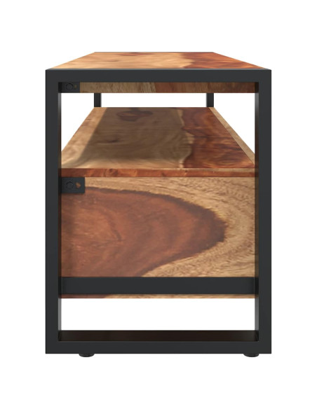 Mobile Porta TV 120x35x45 cm Legno Massello di Sheesham