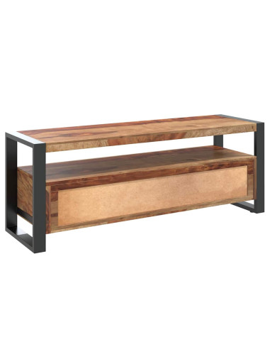 Mobile Porta TV 120x35x45 cm Legno Massello di Sheesham