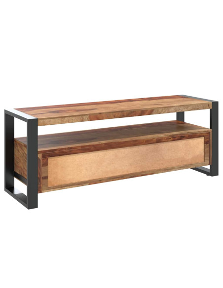 Mobile Porta TV 120x35x45 cm Legno Massello di Sheesham