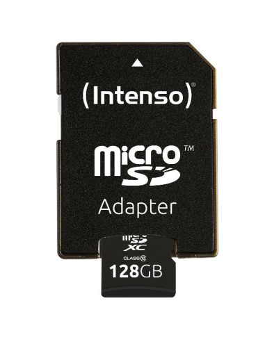 MICRO SD CON ADATTATORE 128GB C10