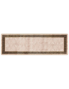 Runner Tappeto MARSA Nero 80 x 250 cm Poliestere e PVC 2