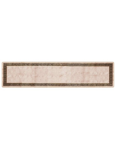 Runner Tappeto MARSA Nero 80 x 350 cm Poliestere e PVC 2