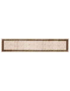 Runner Tappeto MARSA Nero 80 x 400 cm Poliestere e PVC 2