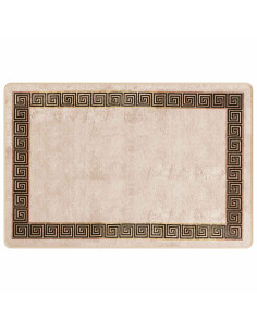 Runner Tappeto MARSA Nero 100 x 150 cm Poliestere e PVC 2