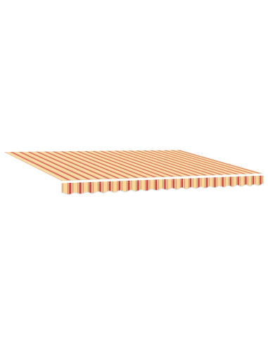 Tenda retrattile manuale con LED Multicolore 4,5 × 3 m