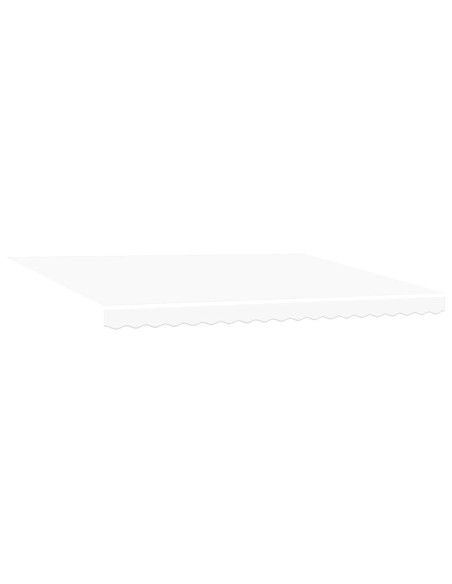Tenda retrattile manuale con LED Bianco 4,5 × 3 m