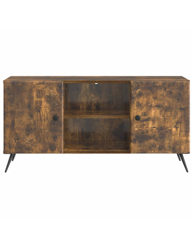 Mobile TV Rovere Fumo 102 x 34,5 x 50 cm Legno ingegnerizzato