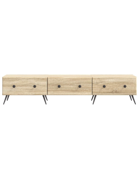 Mobile TV Rovere Sonoma 147 x 34,5 x 30 cm Legno ingegnerizzato