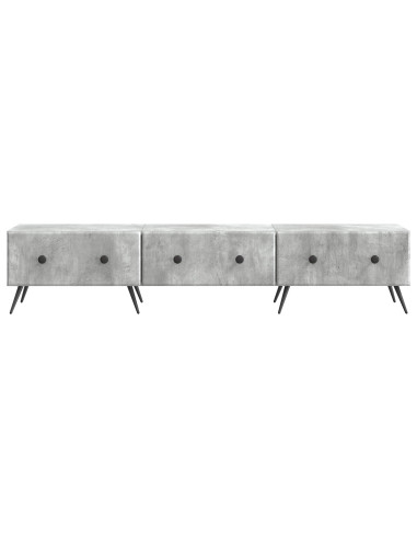 Mobile TV con cassetto Grigio Cemento 147 x 34,5 x 30 cm
