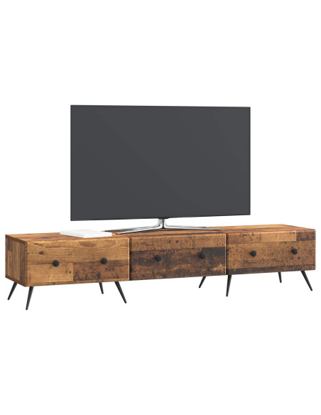Mobile TV Legno antico 147 x 34,5 x 30 cm Legno ingegnerizzato