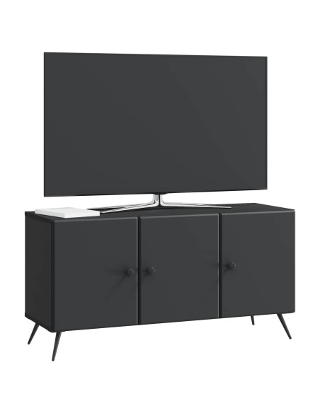Mobile TV Nero 99 x 34,5 x 50 cm Legno ingegnerizzato