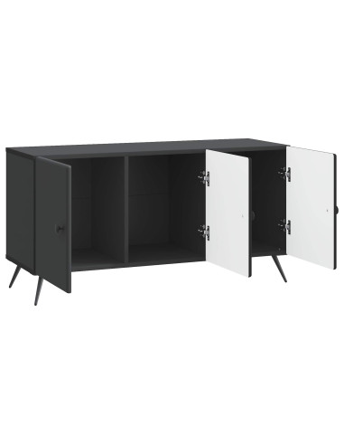 Mobile TV Nero 99 x 34,5 x 50 cm Legno ingegnerizzato