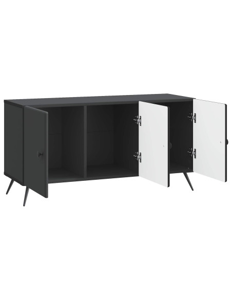 Mobile TV Nero 99 x 34,5 x 50 cm Legno ingegnerizzato