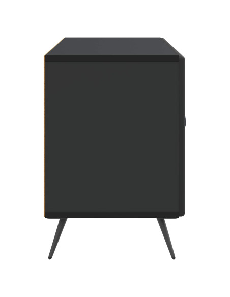 Mobile TV Nero 99 x 34,5 x 50 cm Legno ingegnerizzato