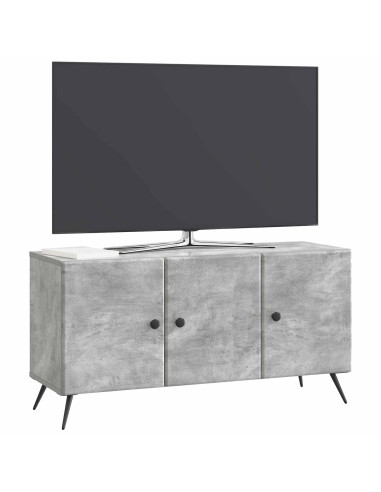 Mobile TV Grigio Cemento 99 x 34,5 x 50 cm Legno ingegnerizzato