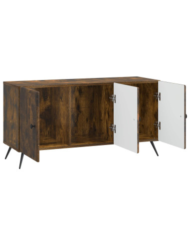 Mobile TV Rovere Fumo 99 x 34,5 x 50 cm Legno ingegnerizzato
