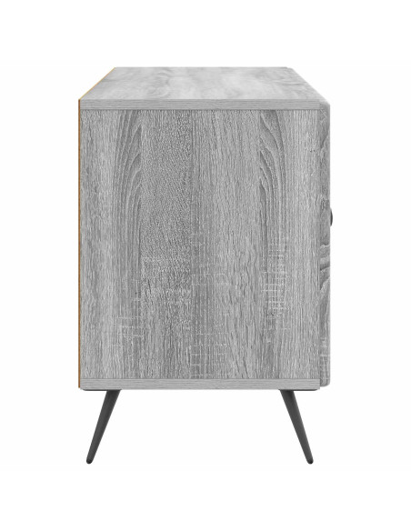 Mobile TV Grigio Sonoma 99 x 34,5 x 50 cm Legno ingegnerizzato